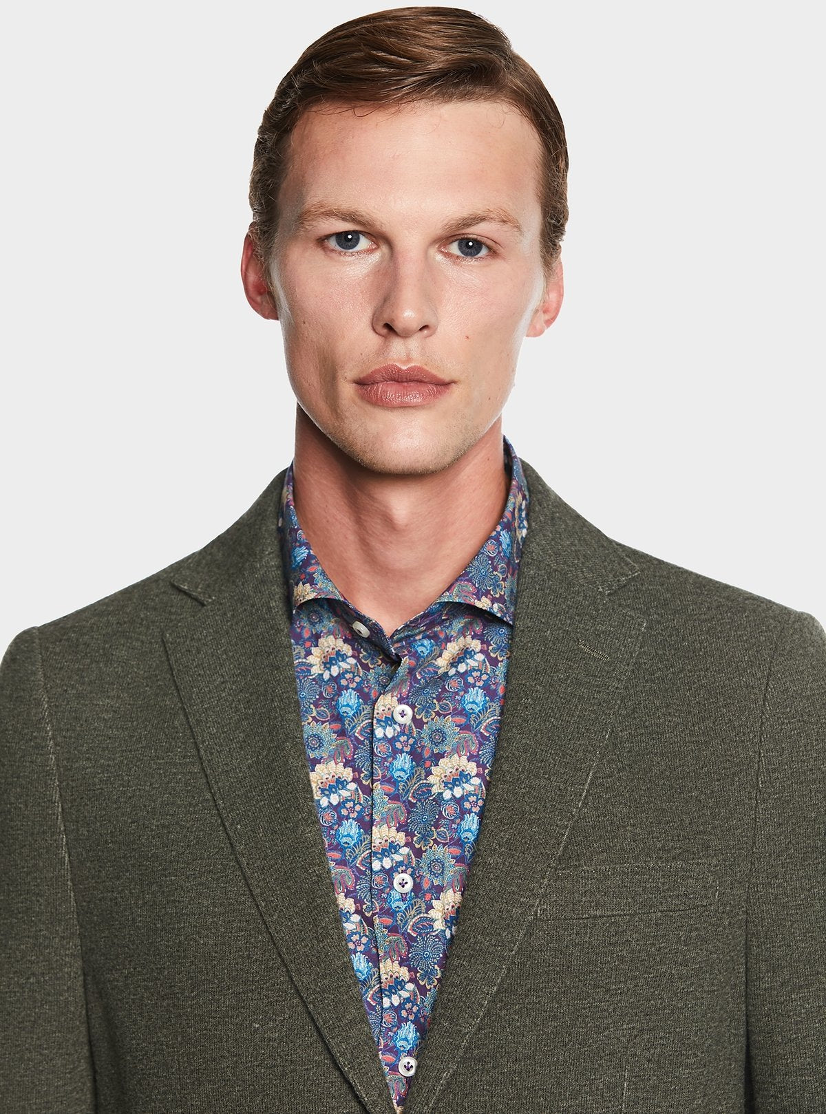 Giacca in maglia in misto lana