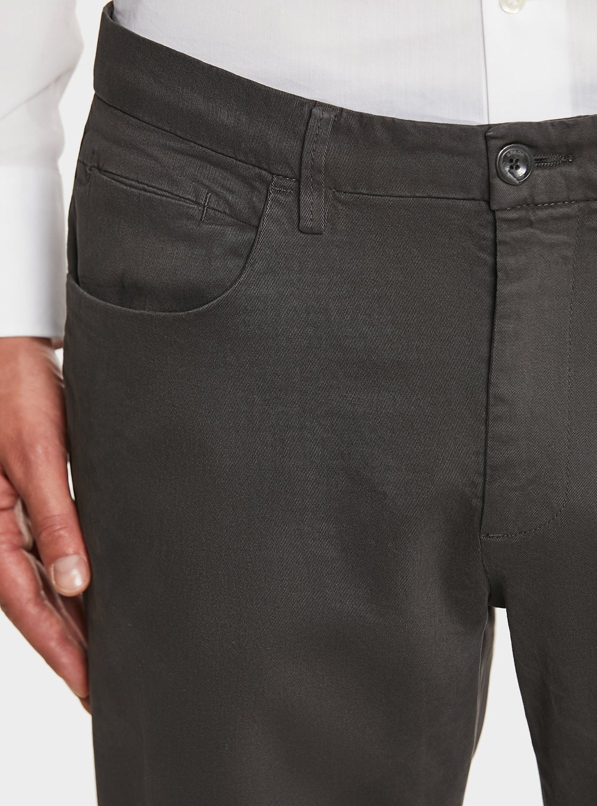 Pantalone combo in puro cotone stretch